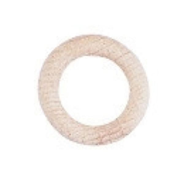 Råa träringar, i lösvikt, 3,5 cm