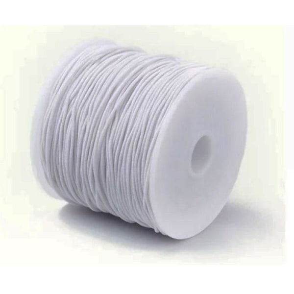 Elastisk tråd - Ej specificerad - 1260 m - Vit - 1 spole - 1 kg Vit