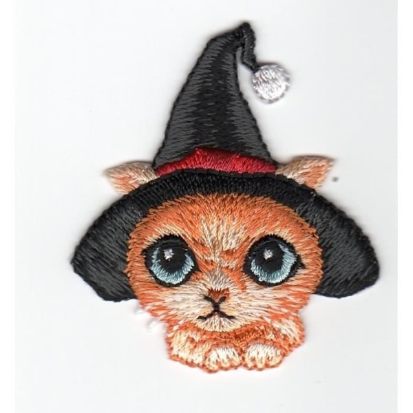 Ecusson thermotransfer CHAT Halloween