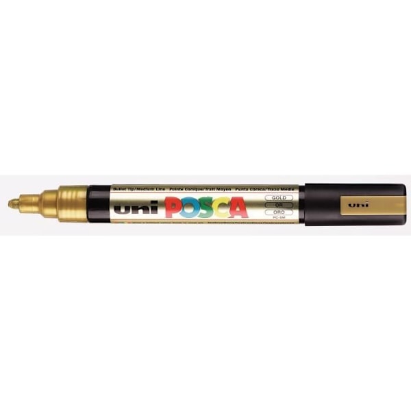 POSCA Marker Medium Conical Tip Gold Guld