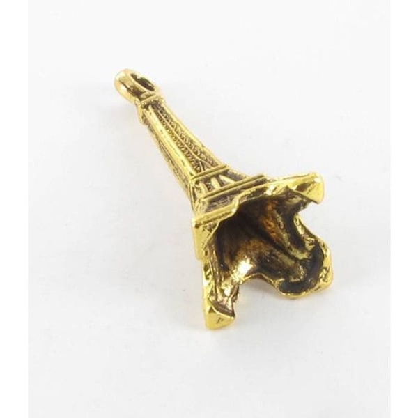 Metallberlock Eiffeltorn Guld (10 stycken) gyllene