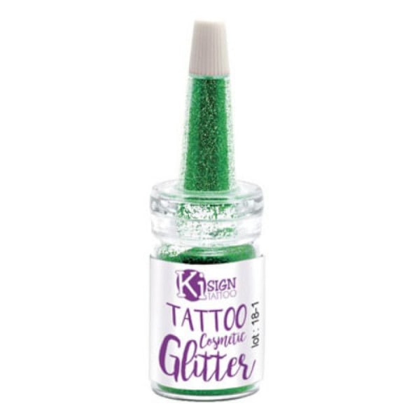 Paillettes för huden Grön Flaska 7 ml