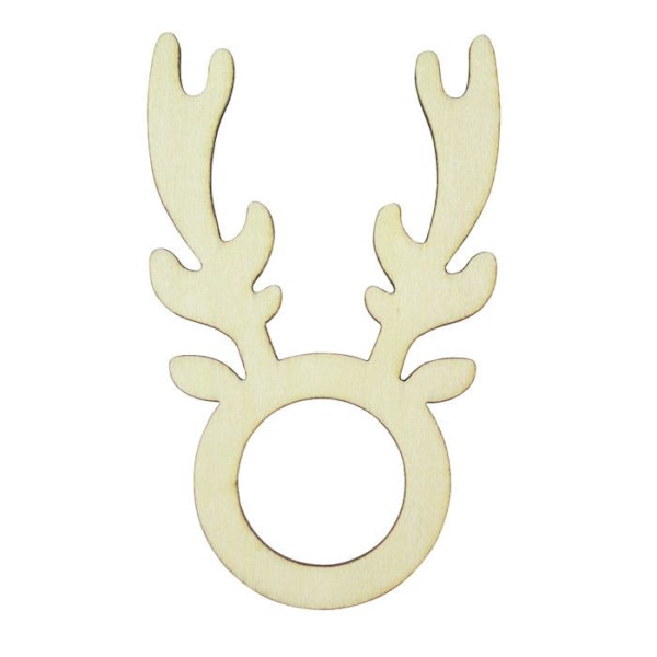 Servett ring Hjort 10x6 cm 2 stycken