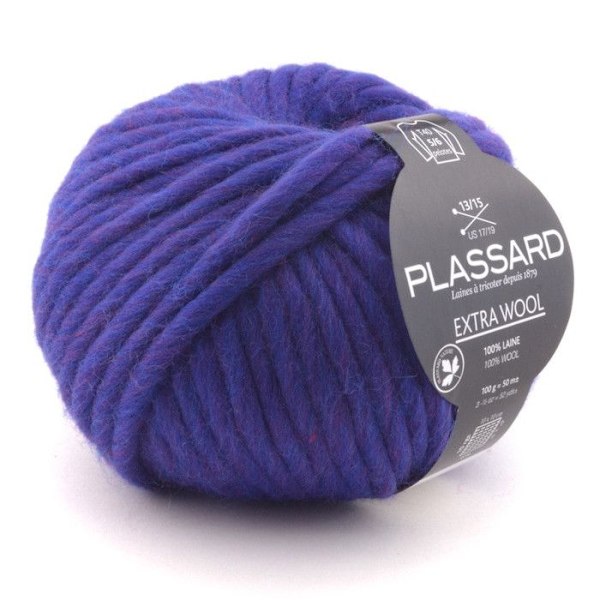 Grosse laine mèche Extra Wool 398 Lila 100% Ull Rosa