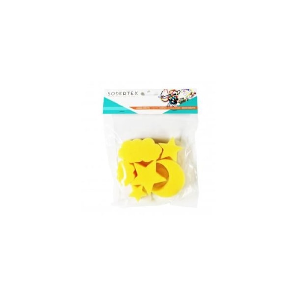 Målarsvampar - Sodertex - L749001 - Pack om 6 - 25mm - Gul Gul