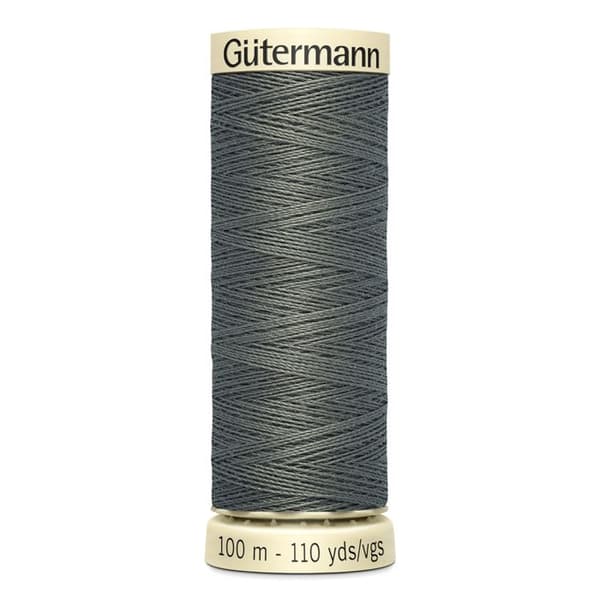 Sytråd 100% polyester Gutermann 1 Spole - Att 635 - grå aska grå aska
