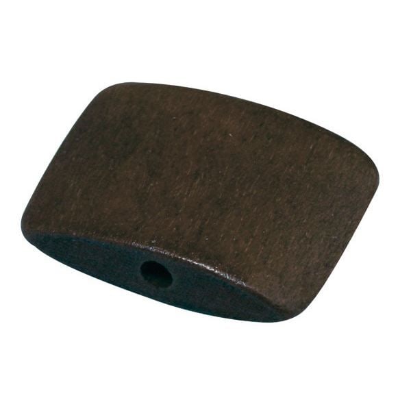 Träperla - Rayher - Bayong - Kaffeebrun - 1,8 x 2,3 cm - Naturlig Brun café