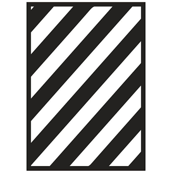 Självhäftande schablon diagonalt / pil A5 2 mönster