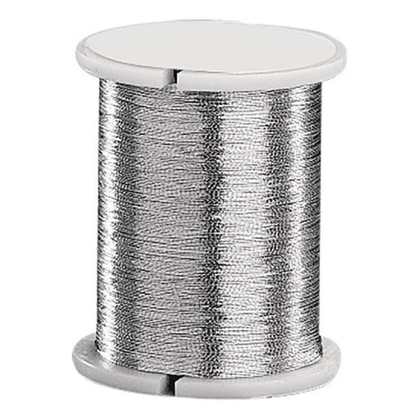 Silvertråd, 0,2 mm, rulle 50 m pengar