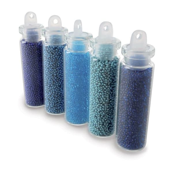 Graine Créative - Mikrokulor Ocean 5 flaskor Blå toner