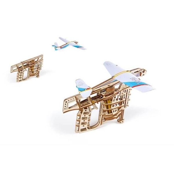 Trämodell flygplansstartare - UGEARS - Aero-launcher - Barn - Pojke - 14 år gammal - Trä - 198 stycken