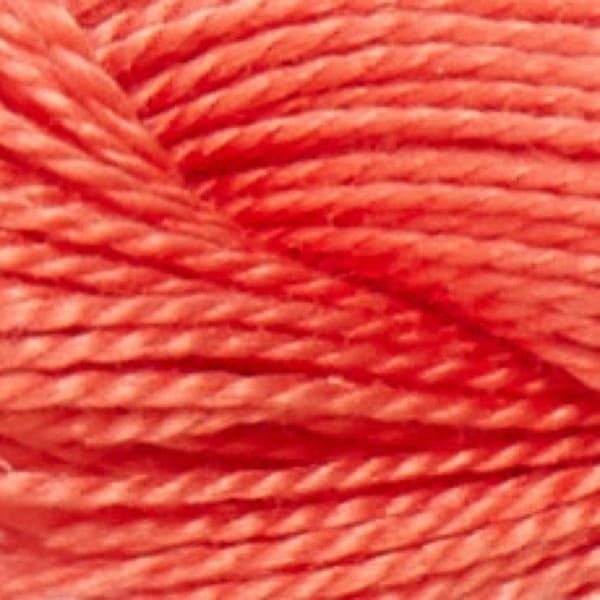 DMC - Fil DMC Coton Perlé Small N8 Col. 351 Röd