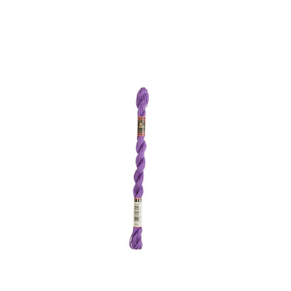 Fil DMC Coton Perlé Médium N5 Col. 552 Färg nummer 552