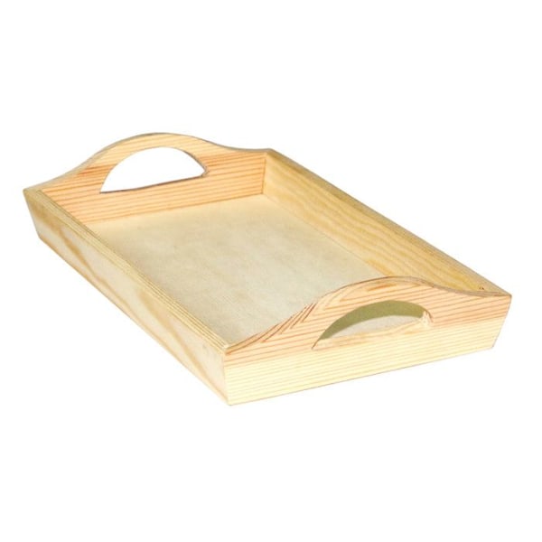 Träplatta 21,5 x 13 x 4 cm