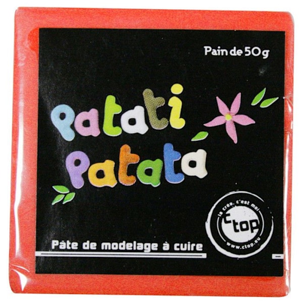 Modelleringspasta Patati Patata Röd 50 g Röd