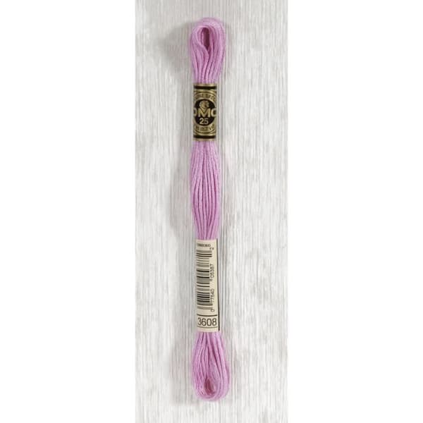 DMC Mouliné tråd 3608 Rosa