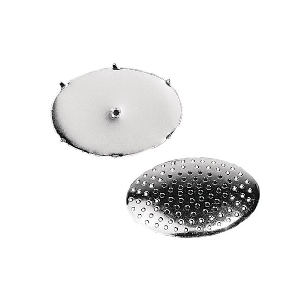 Smycke med silversil 40 x 30 mm Utan nickel