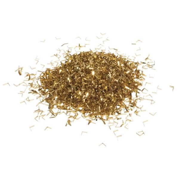 Foliekonfetti, guld, 1x3 mm, 15g {färg}