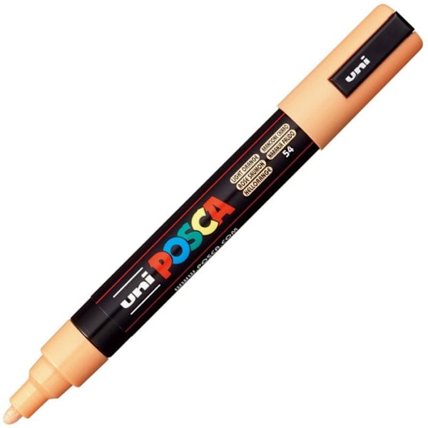POSCA Marker Medium Conical Tip Lax Pink - Vattenbaserad färg - Linjebredd 1,8-2,5 mm Laxrosa