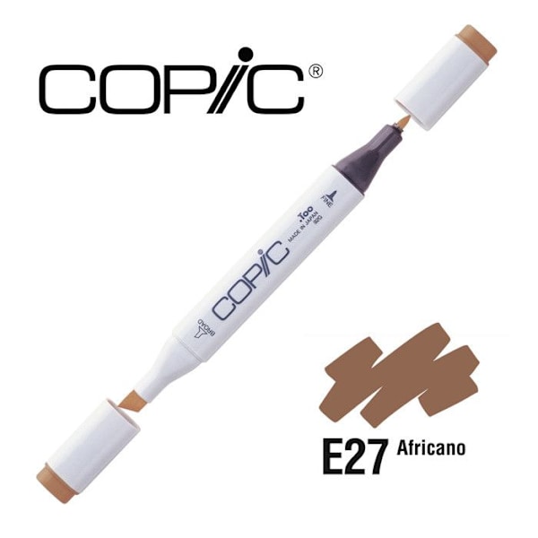 Copic Marker E27 Africano kastanj