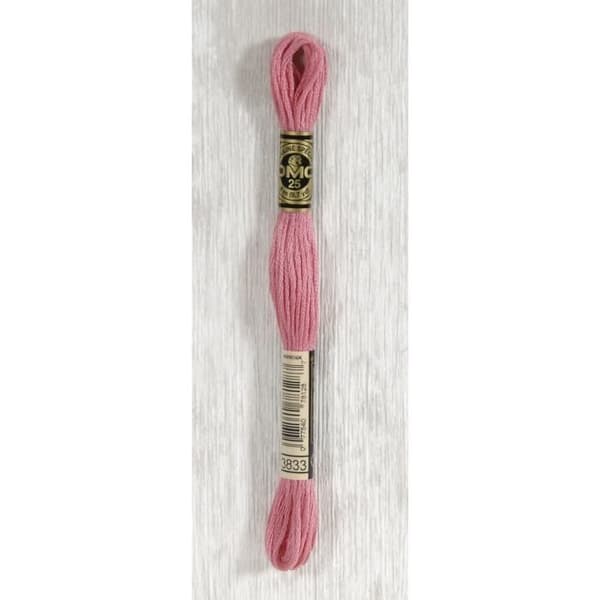 DMC Mouliné tråd 3833 Rosa