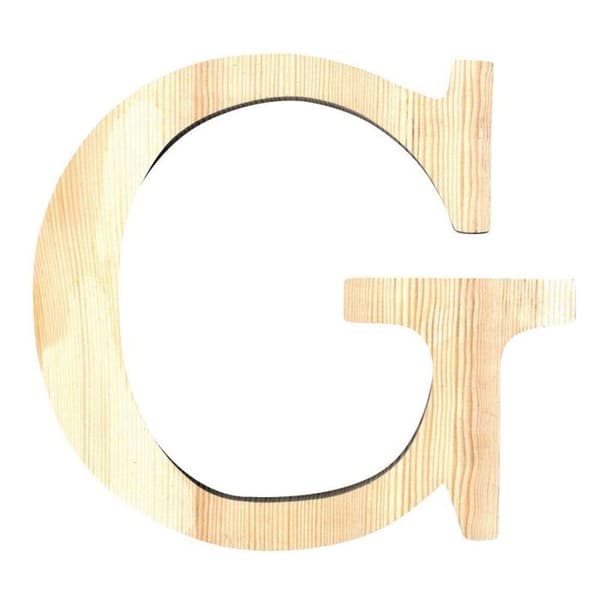 BREV G - 11,5 CM - TRÄ