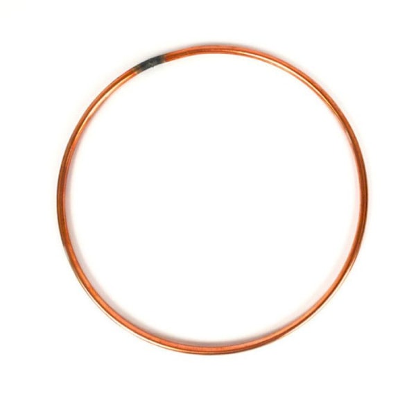 Armatur för lampskärm cirkel i koppar Diameter 20 cm koppar