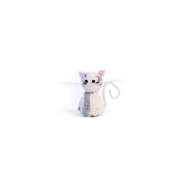 Pompom Kit - Kattunge - 9 x 6 cm