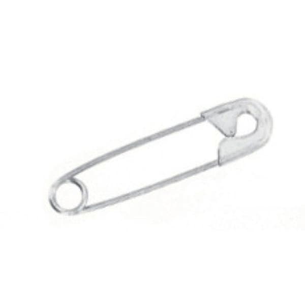 MégaCréa DIY - Silver säkerhetsnålar 2,7 cm 144 stycken Silver