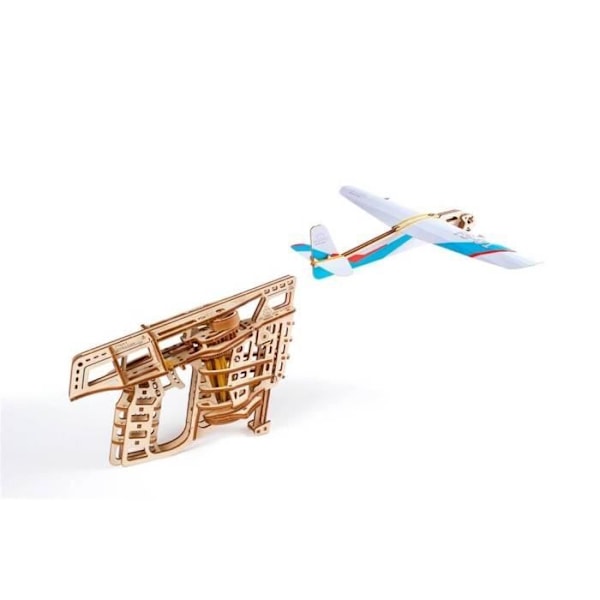 Trämodell flygplansstartare - UGEARS - Aero-launcher - Barn - Pojke - 14 år gammal - Trä - 198 stycken