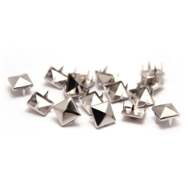 Silver Square Claw 6x6 - 60 st - {color}