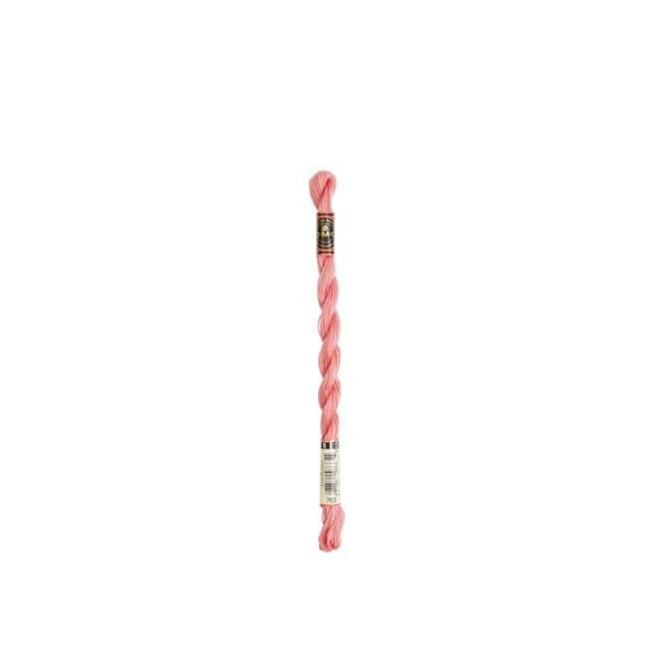 DMC Pearl Cotton Thread Small N8 Col. 760 Rosa