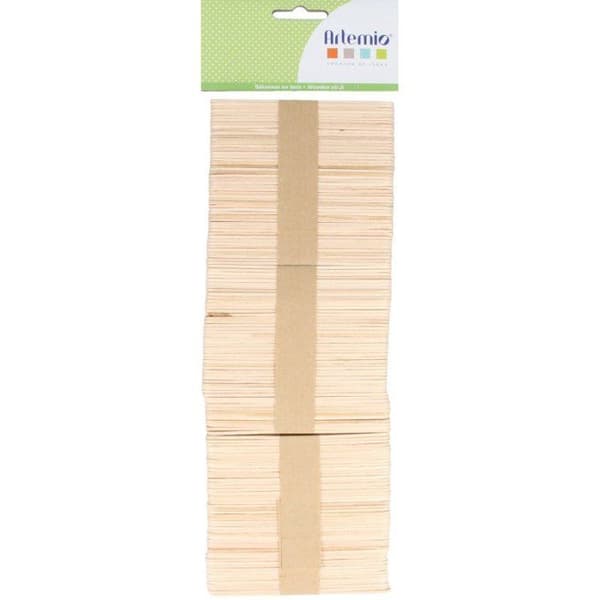 SET 150 STICKOR - 11,4X1,8X0,15 CM - TRÄ