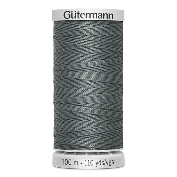 Fil extra stark 100% polyester Gutermann, set av 5 spolar á 100m - Att 701 - grå svala grå svala