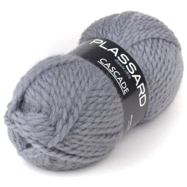 Plassard - Garnboll Cascade 03 Grå Grå