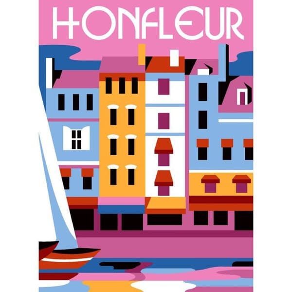 Margot - Canevas Margot Honfleur 40x30cm