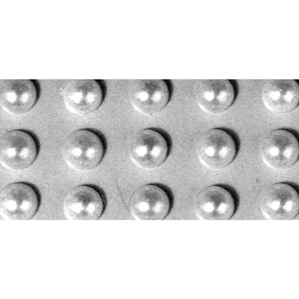 Klibbiga regndroppar Ø5mm Silver 80 stycken.
