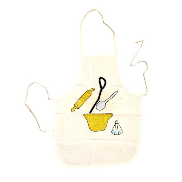 Barnförkläde - Sodertex - L516001 - 100% bomull - 43x55cm - Färg Ecru Ecru