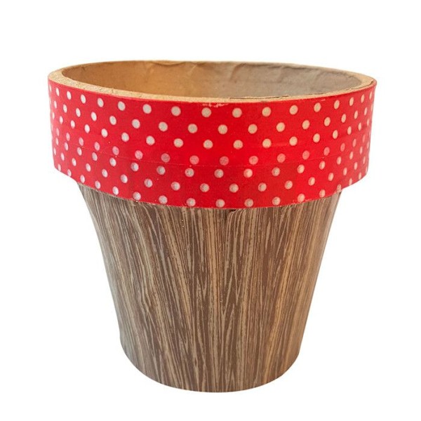 Blomkruka i kartong 9,5 cm Höjd 9 cm {Färg}