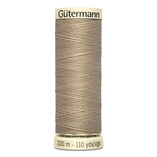 Sytråd 100% polyester Gütermann 1 Spole - Att 464 - chamois stenget
