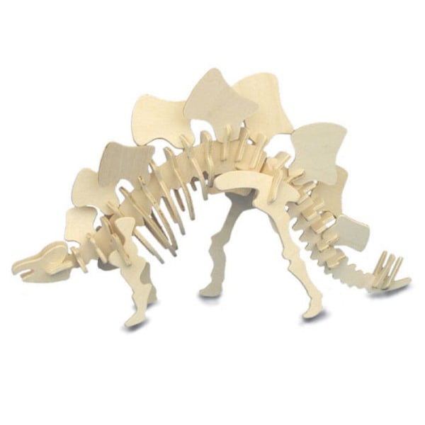 Trämodell Stegosaurus
