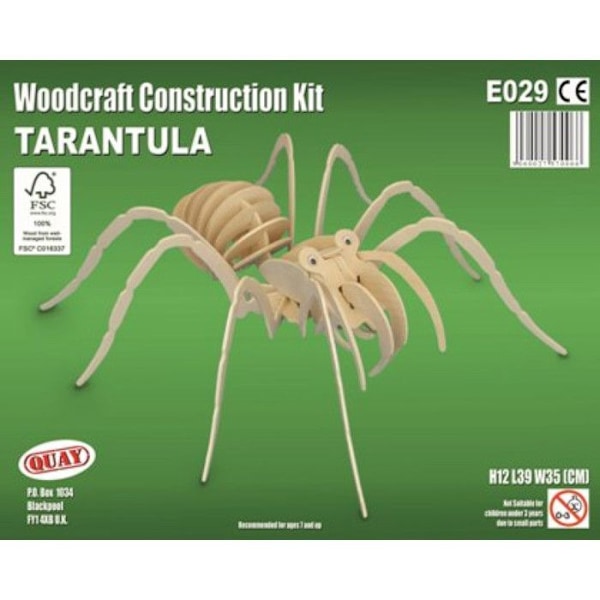 Kaj - Trämodell Spindel