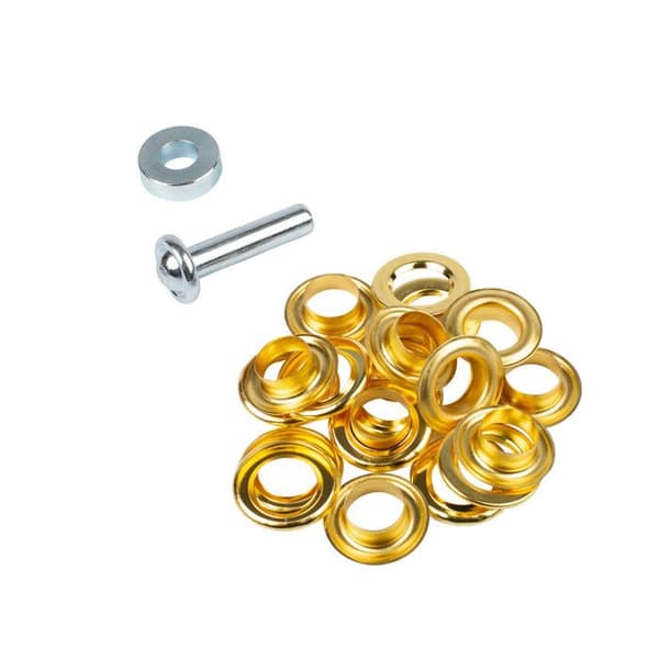 OEILLETS 14MM MED MONTERINGSSATS 10ST 71963