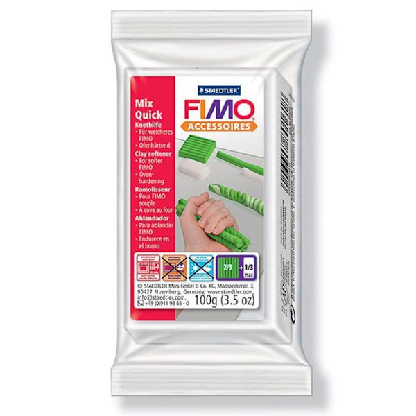 Mjukmedel - Mix Quick - 100 g - Knådhjälp - Tillagning i 110°C - Blandat
