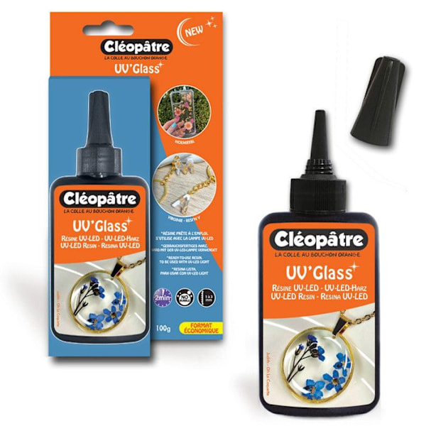UV-MED Glas Resin 100G färglös