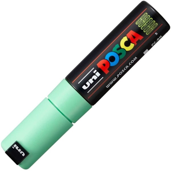 POSCA Marker Stor Mejselspets Ljusgrön - Vattenbaserad färg - Plast Ljusgrön