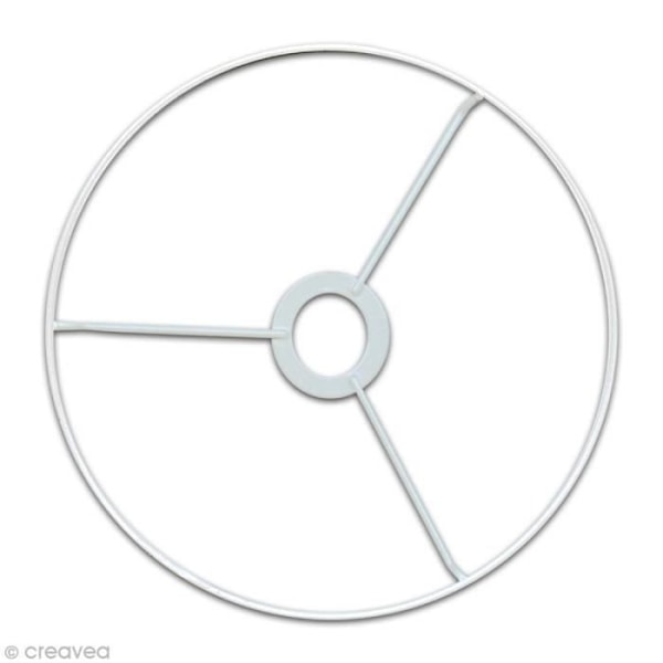 Ringcercle - Ej specificerat - 20 cm - Rilsan - Vit - Anpassningsbar belysning Vit