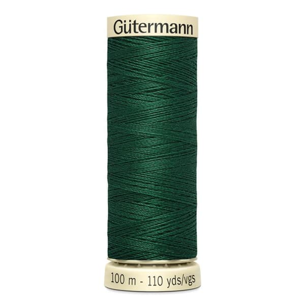 Sytråd 100% polyester Gütermann 1 Spole - Att 340 - amazongrön amazon grön