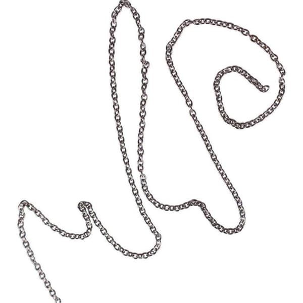 MégaCréa DIY - Silverfärgad kedja länk 2 mm x 1 m