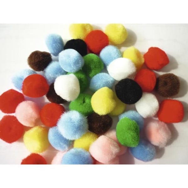 Ast 50 Pompoms 25mm